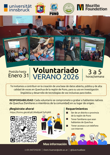 Recording Puno Quechua Voices | Grabando Voces del Quechua de Puno