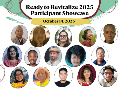 Flyer with photos of presenters